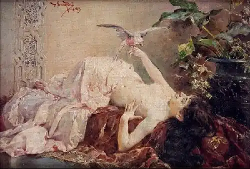 Una distracción en el harén (1879)