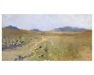 Paisaje de Arizona, 1896-1898