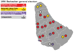 Elecciones generales de Barbados de 1956