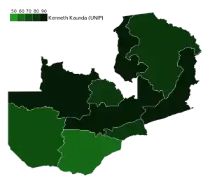 Elecciones generales de Zambia de 1973