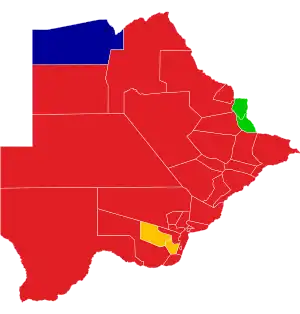 Elecciones generales de Botsuana de 1974