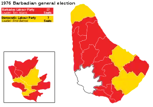 Elecciones generales de Barbados de 1976