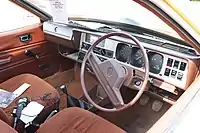 Interior de un Pricess 2200 HL de 1977