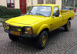 Peugeot 504 pickup, versión Dangel (1981-1987).