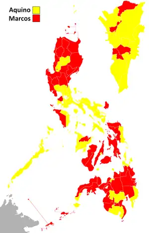 Elecciones presidenciales de Filipinas de 1986