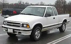 Chevrolet S-10 Cabina Extendida (1994-1997) Estados Unidos