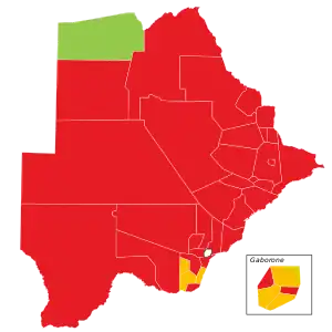 Elecciones generales de Botsuana de 1999