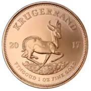 Krugerrand de 2017