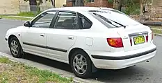 Elantra GT (Liftback) vista trasera