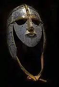 Yelmo ceremonial de Sutton Hoo.