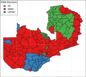 Elecciones presidenciales de Zambia de 2008