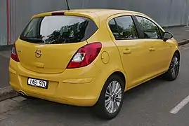 Vista trasera