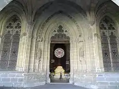 Capilla de San Agustín con el sepulcro de Sancho VII el Fuerte