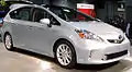 Toyota Prius Alpha, llamado Prius v en América del Norte y Prius + en Europa.