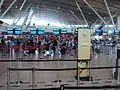 Counters de South African Airways en el Aeropuerto Internacional de la Ciudad del Cabo, Sudáfrica