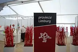 Roll up en una feria agrícola en Bélgica