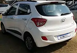 Hyundai Grand i10 Vista trasera