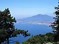 El golfo visto desde Castellammare di Stabia.