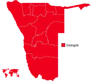 Elecciones generales de Namibia de 2014