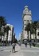 Vista desde la Plaza Independencia