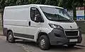 Peugeot Boxer de 2014 rediseñada.