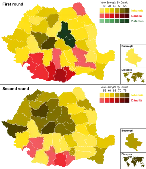 Elecciones presidenciales de Rumania de 2019