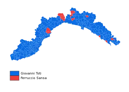 Elecciones regionales de Liguria de 2020