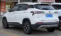 Baojun 510 facelift (vista de trimestre trasero)