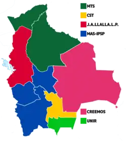 Elecciones subnacionales de Bolivia de 2021