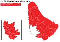 Elecciones generales de Barbados de 2022