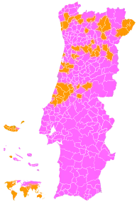 Resultados por municipios