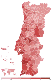 Bloque de Izquierda por municipios