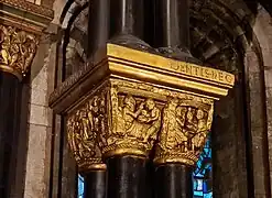 Capitel cuádruple del coro de la basílica de la Asunción de Nuestra Señora de Maastricht