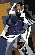 Juan Gris, Mujer sentada