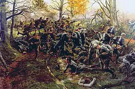 Derrota de la Guardia Prusiana, Ypres, 1914