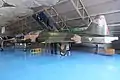 Northrop F-5E Tiger II de la Fuerza Aérea Mexicana en el hangar del Escuadrón Aéreo 302