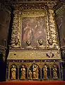 Capilla de los Santos Mártires, en la Catedral de Gerona (retablo de ca. 1690)