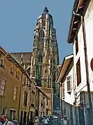 Torre norte, vista desde la rue Simon Moycet.