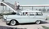 Chevrolet 1957 Two-Ten Ciudadano 4 puertas 6 pasajeros Station Wagon