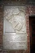 Lápida de Ferdinando Tamajo (+1361)