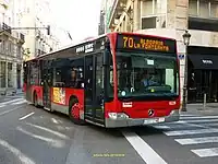 Autobús de la Línea 70