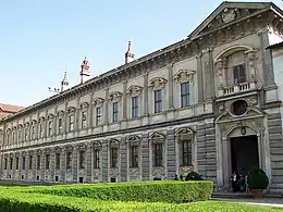 Francesco Maria Richini, Palacio Ducal (1625), sede del Museo Chartreuse.