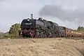 Loco 6029 cruzando el viaducto en North Wagga Wagga