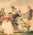 collecion real, Palacio Real de Bruselas - Salon de Goya.