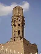 Minarete de la  mezquita Al-Hakim (996-1013), El Cairo