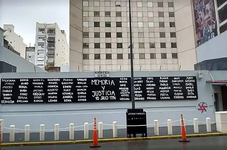 Solar que ocupa el edificio de la Asociación Mutual Israelita Argentina (AMIA)