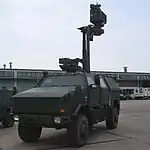 German Dingo 2 con radar de vigilancia terrestre (BÜR)