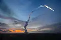 Lanzamiento del ATV Albert Einstein, en el Centro Espacial Guayanés de kourou en la Guayana Francesa.