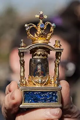 La Virgen del Cristal, siglo XVII.