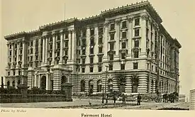 El hotel en 1906